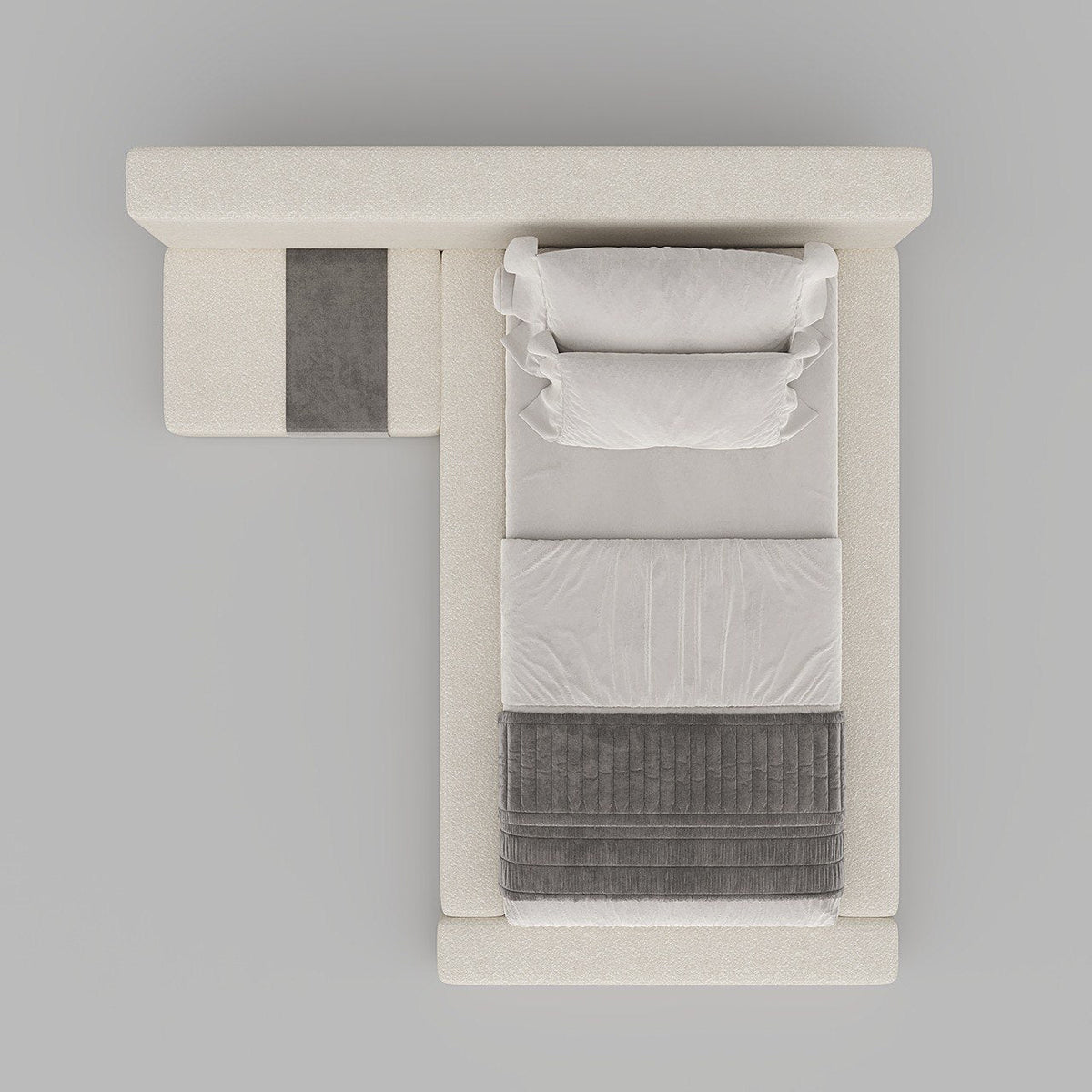 MAPLE HOME Custom Upholstered Bed Frame ¨C Modern Style with Leather/Velvet/Fabric Options