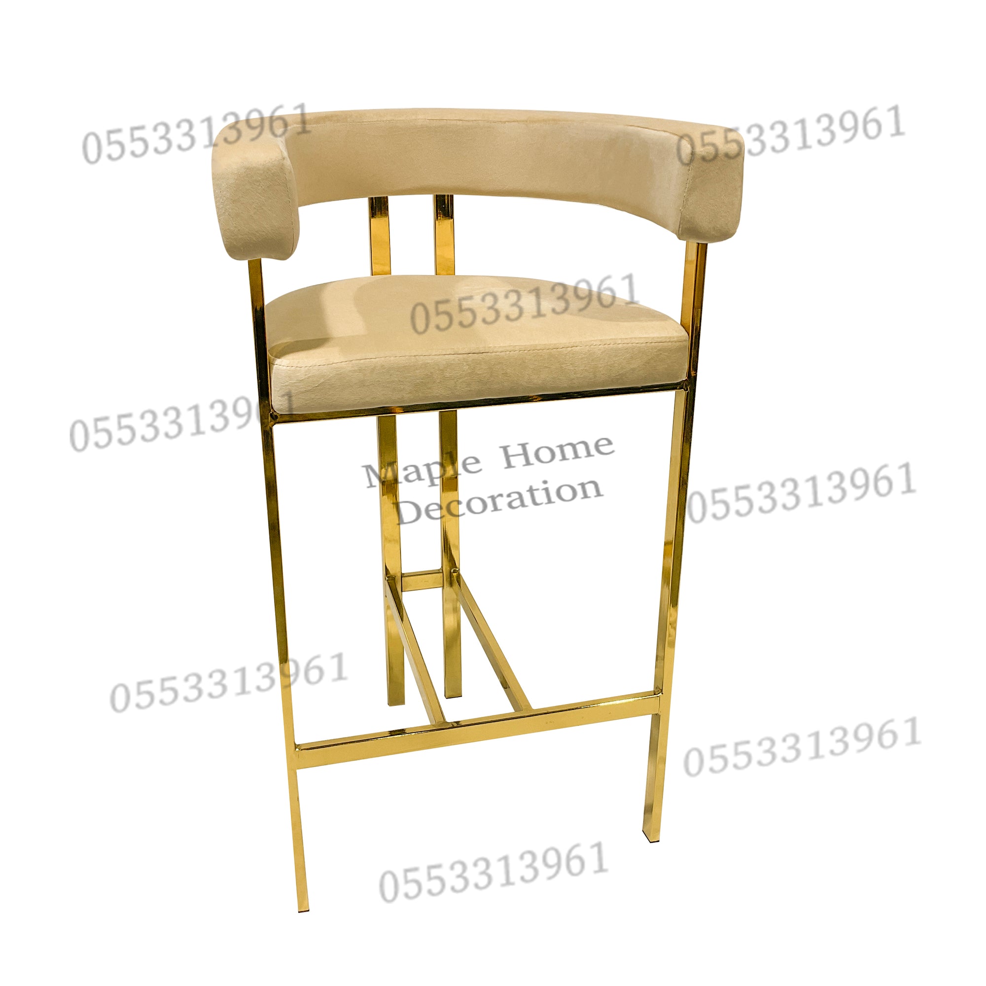 High Bar Stool 75cm Legs Stable Stylish Seating