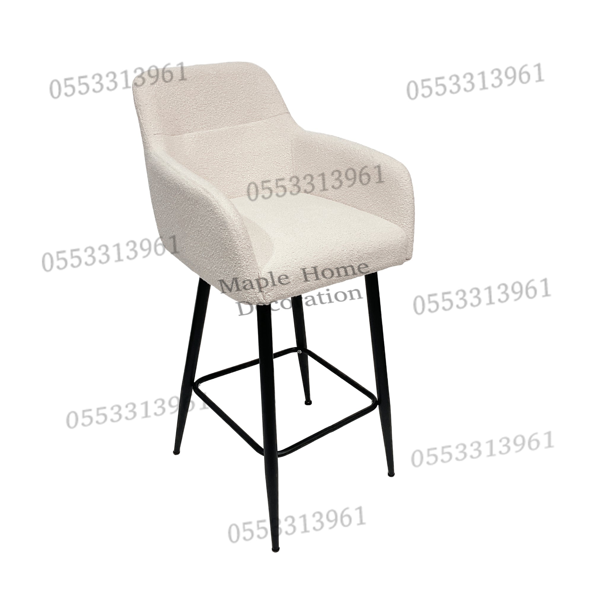 High Bar Stool 75cm Legs Stable Stylish Seating
