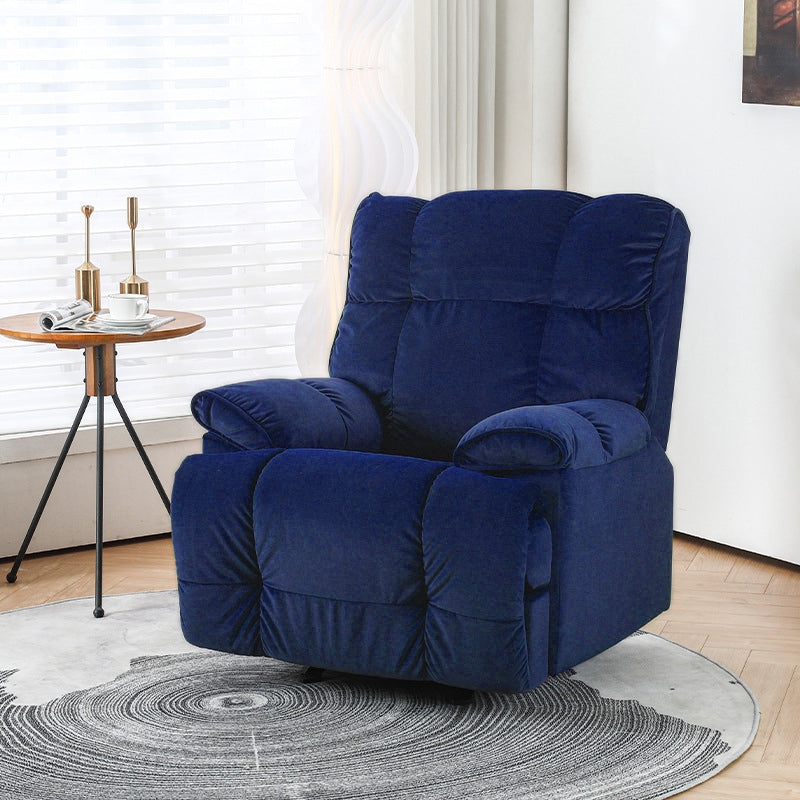 Recliner Chair,Manual/Electric Recline with Footrest, 360 Rotation & Plush Cotton Padding