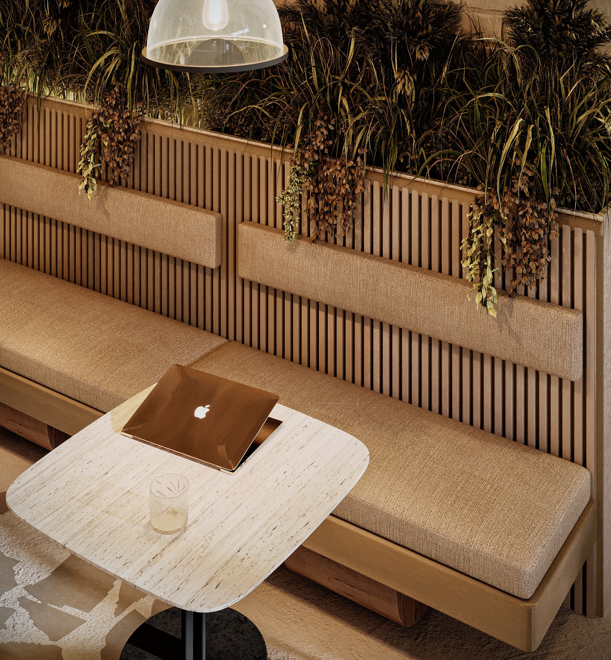 Restaurant Bench