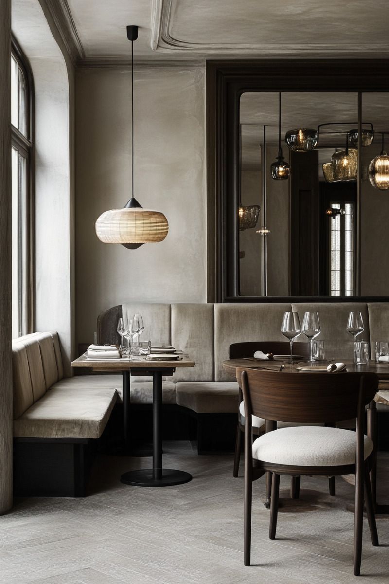 Restaurant Bench