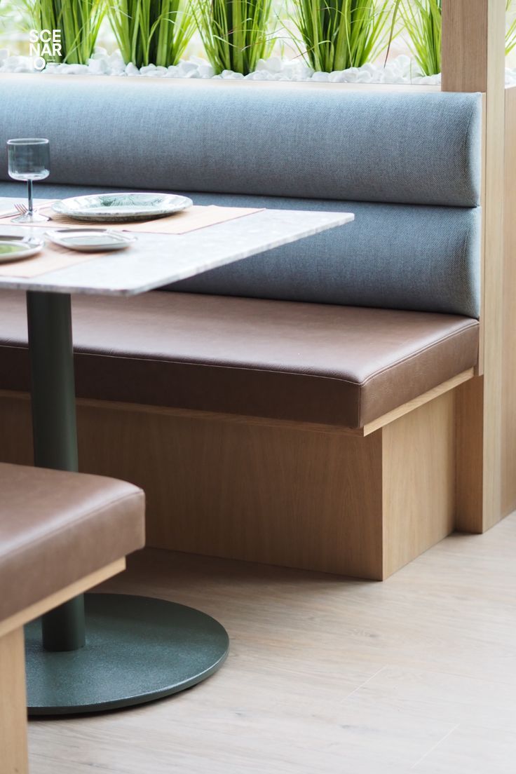 Restaurant Bench