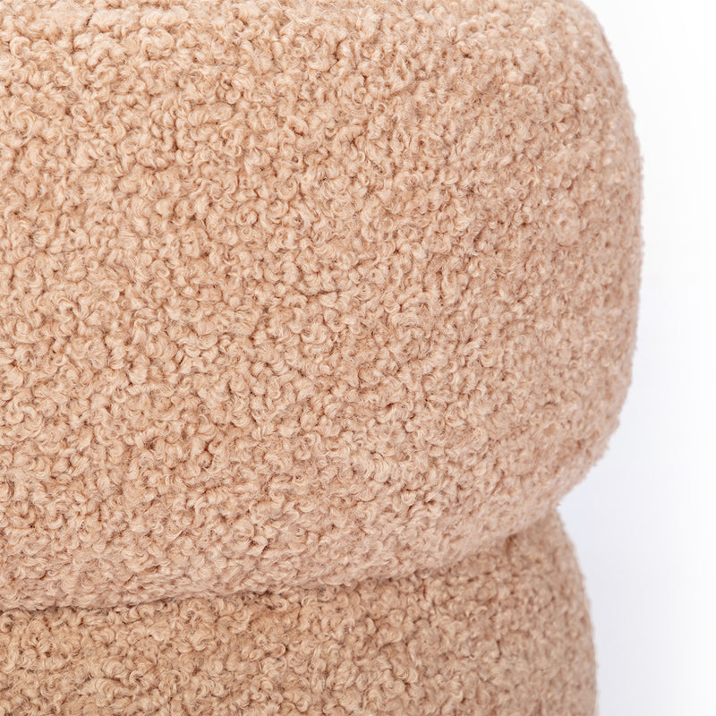 Custom Barrel-Shaped Ottoman-Stylish Sofa Companion with Storage/Standard Options & Premium Fabric Choices