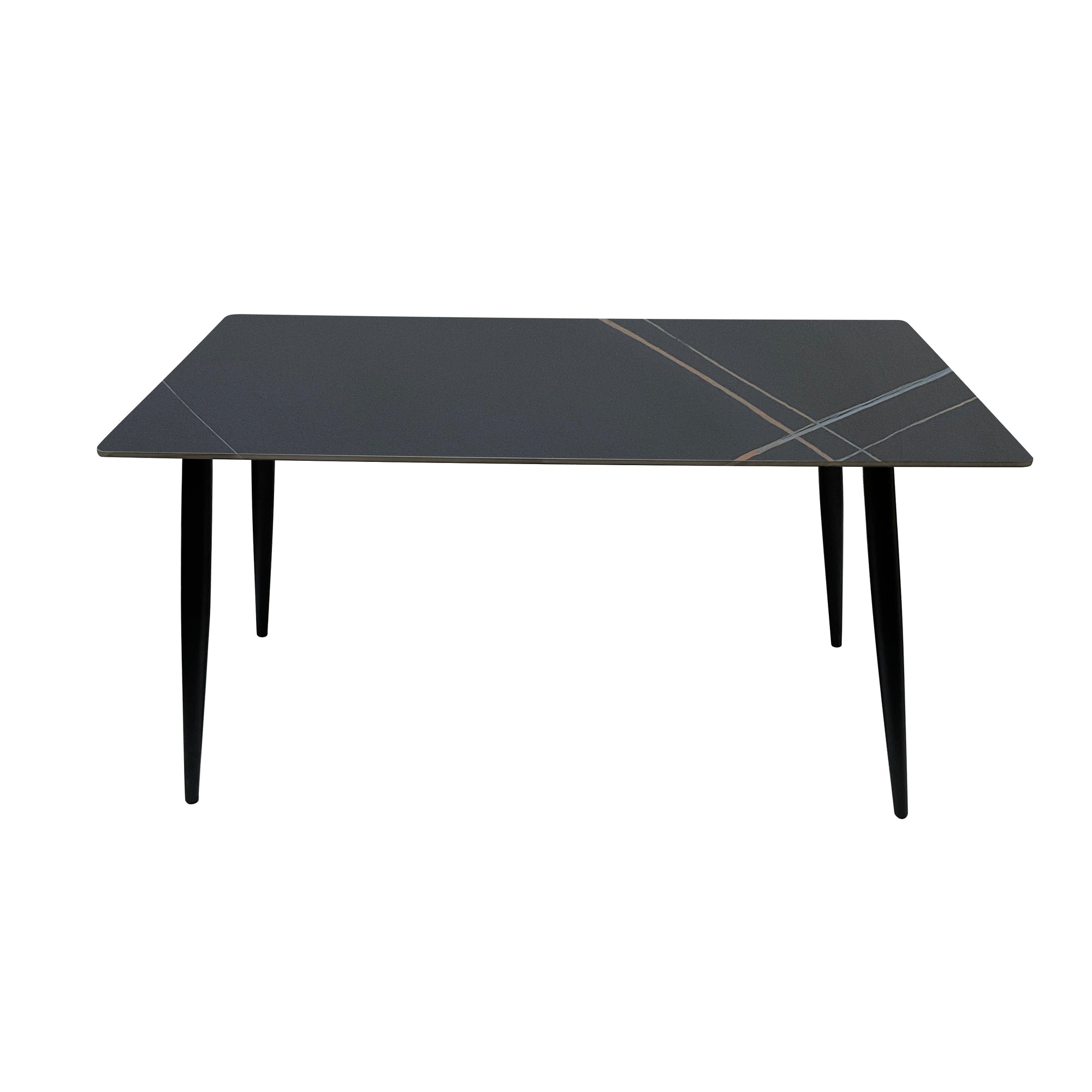 Compact Dining Table , 2-6 Seater for Home & Small Restaurants, 80140cm, Space-Saving Design