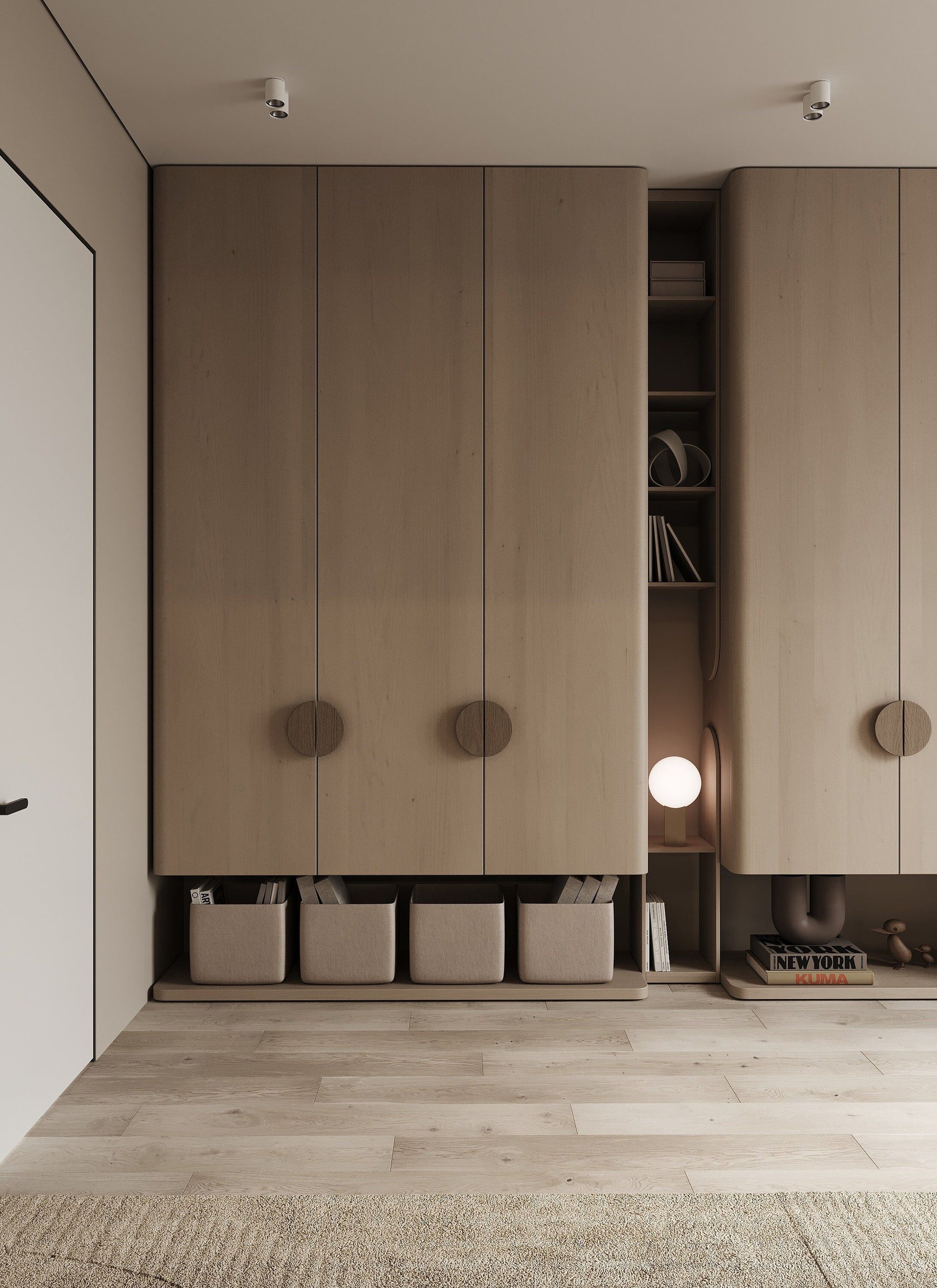 Custom Wardrobe Tailored Storage Solution for Bedrooms Walk In Closets?