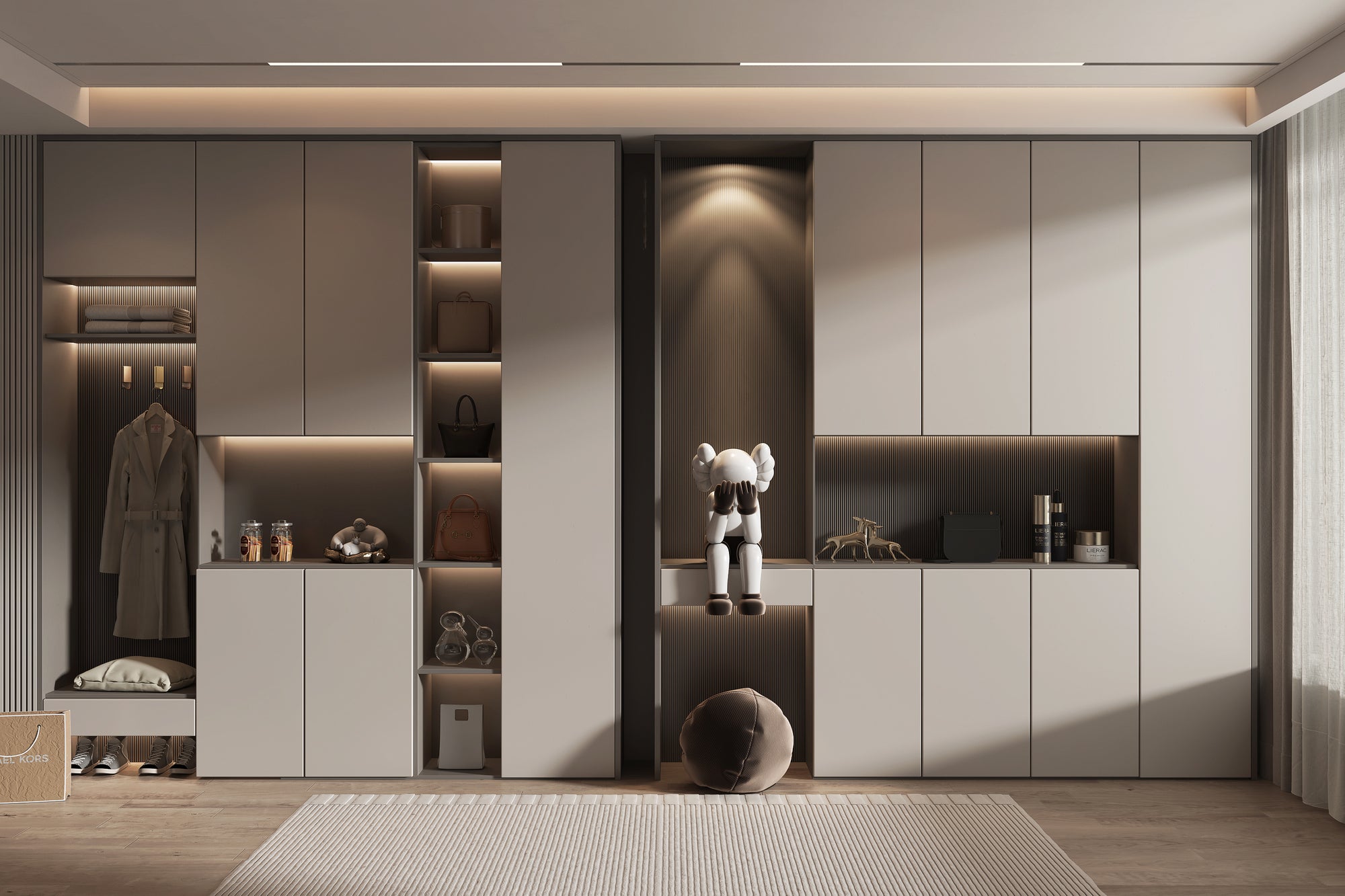 Custom Wardrobe Tailored Storage Solution for Bedrooms Walk In Closets?