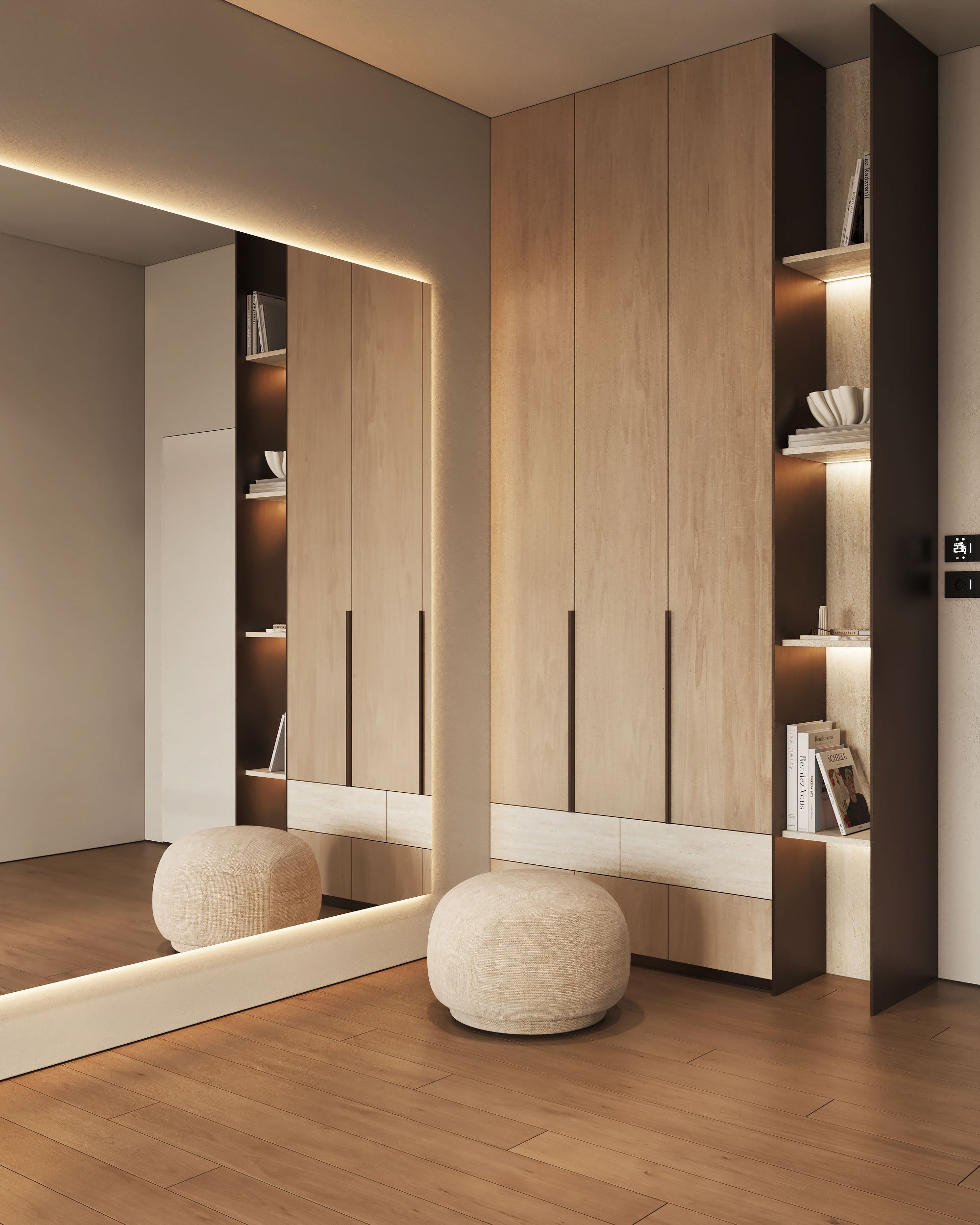Custom Wardrobe Tailored Storage Solution for Bedrooms Walk In Closets?
