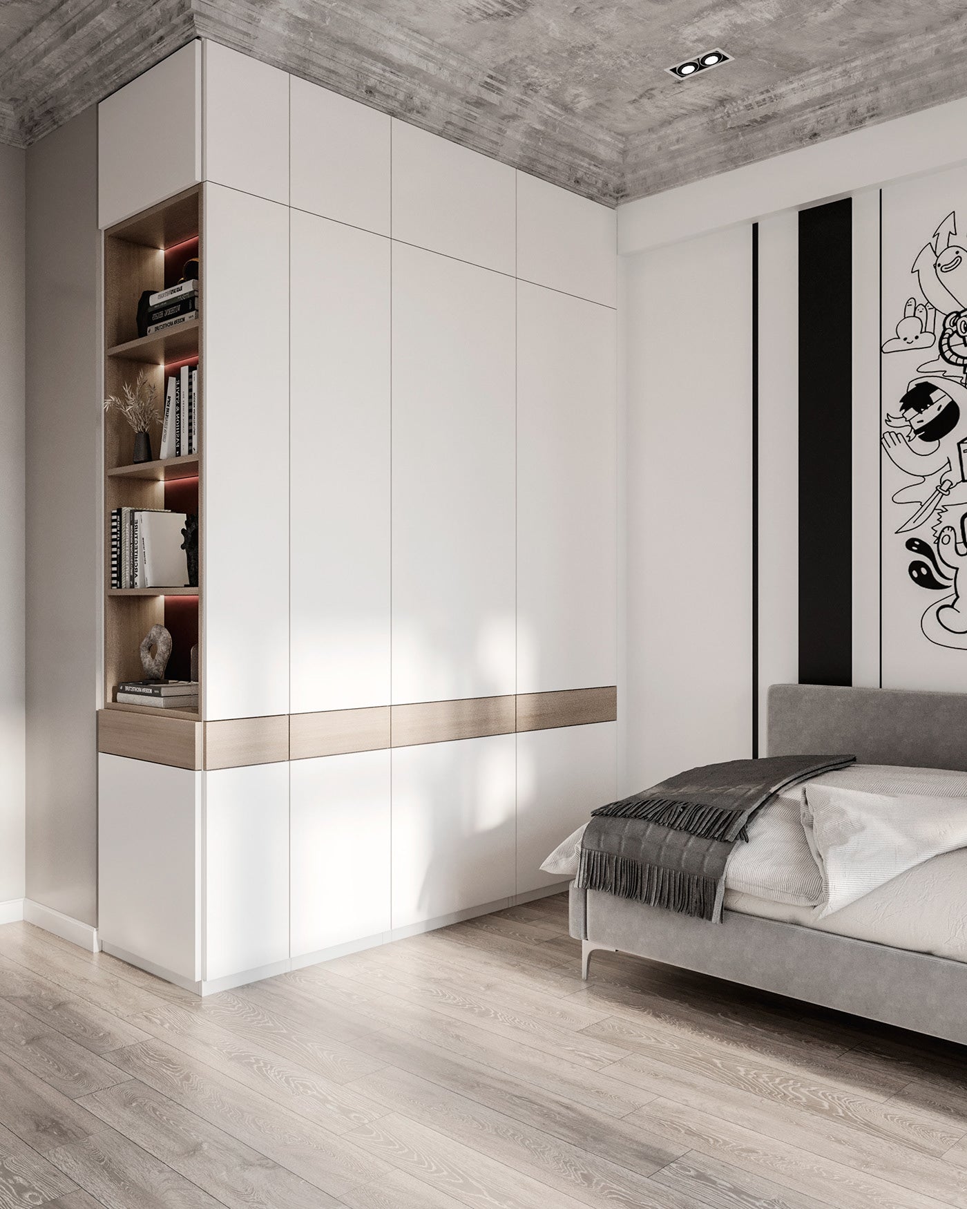 Custom Wardrobe Tailored Storage Solution for Bedrooms Walk In Closets?