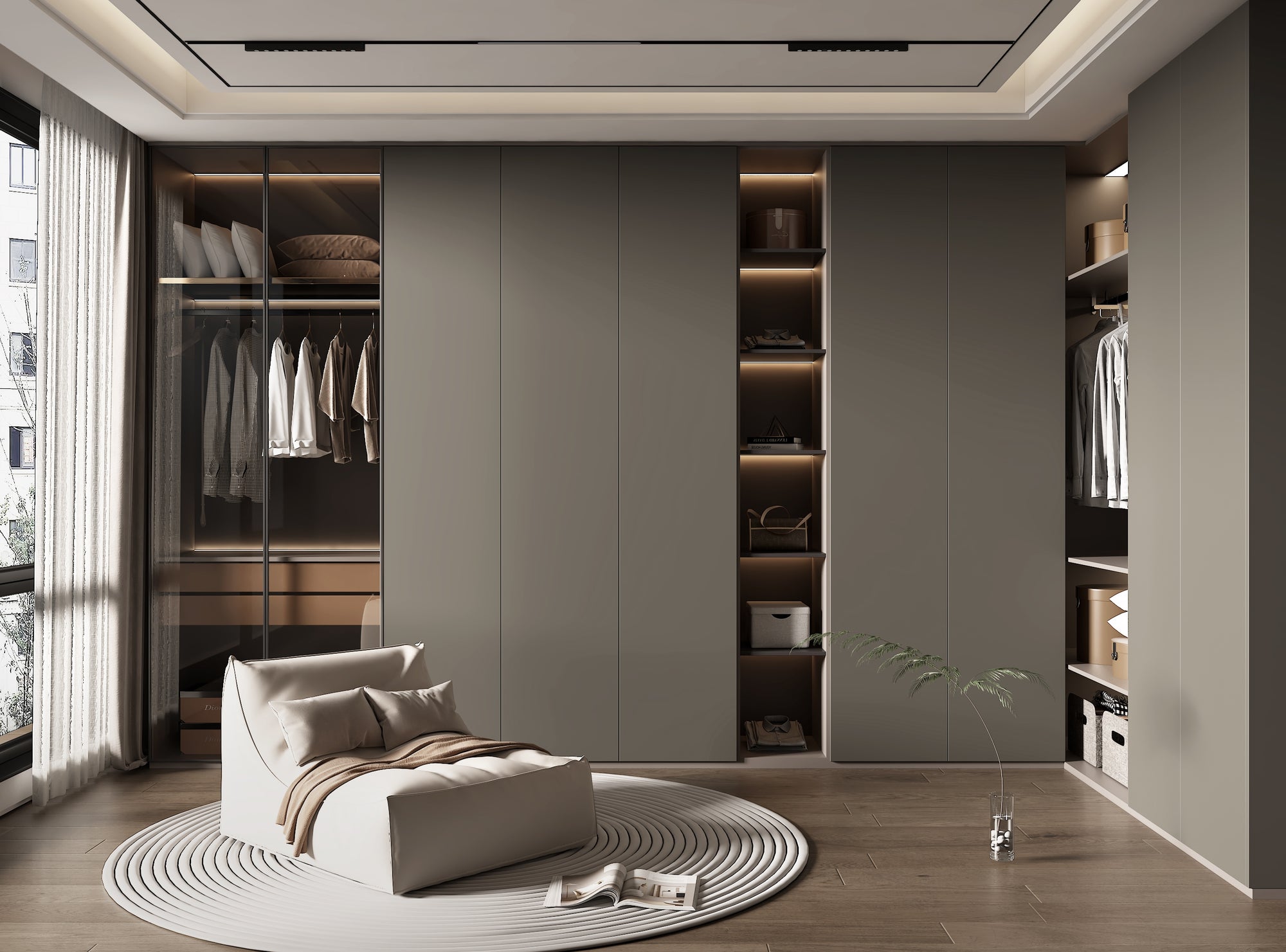 Custom Wardrobe Tailored Storage Solution for Bedrooms Walk In Closets?