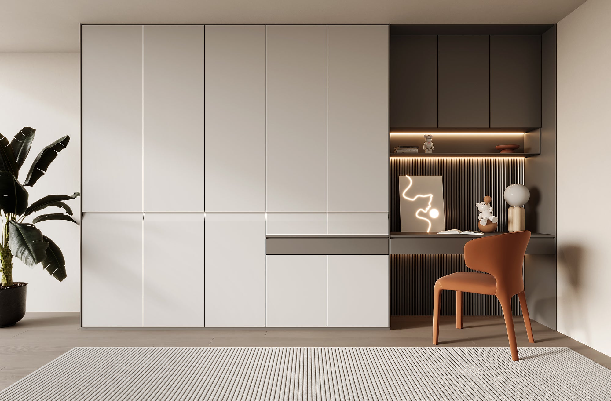 Custom Wardrobe Tailored Storage Solution for Bedrooms Walk In Closets?