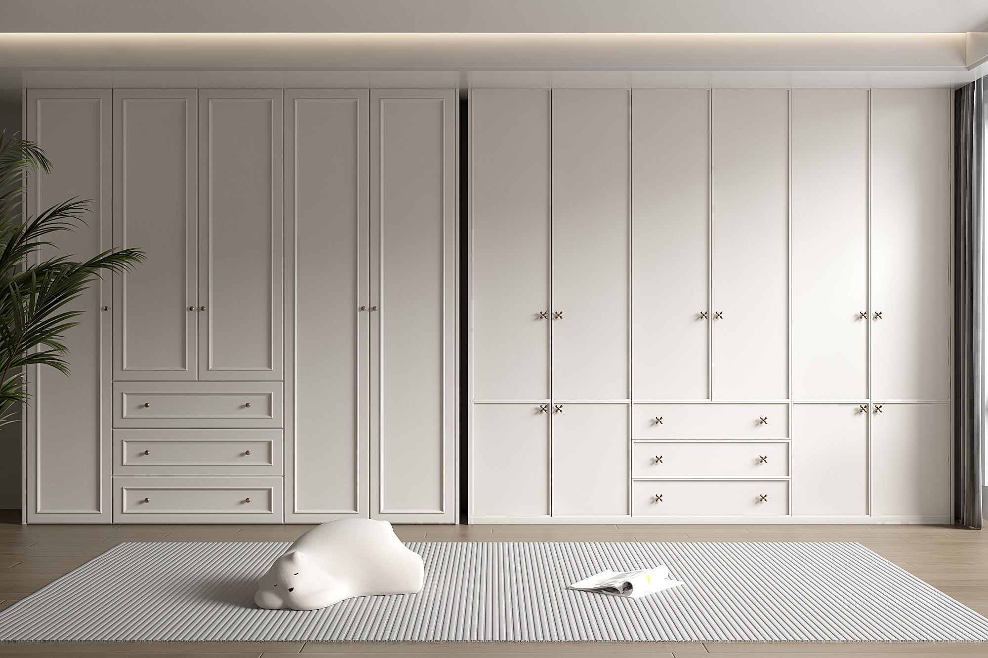 Custom Wardrobe Tailored Storage Solution for Bedrooms Walk In Closets?