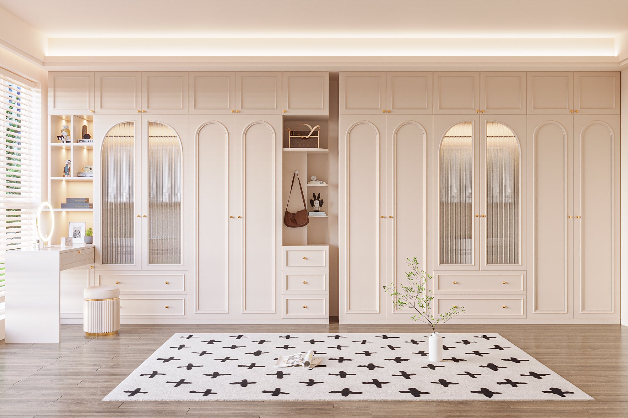 Custom Wardrobe Tailored Storage Solution for Bedrooms Walk In Closets?