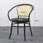 Dining Chairs Velvet Cushion Seat Chair Stainless Steel Golden Legs Dining Room Chair