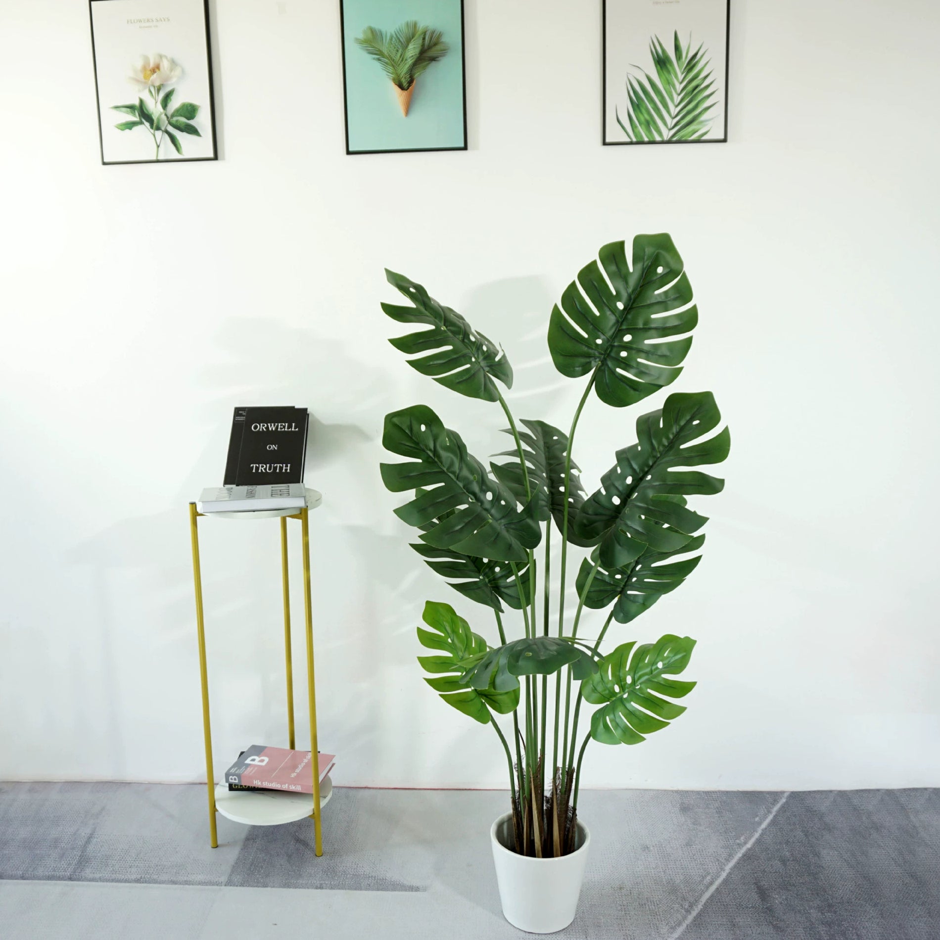 Realistic Artificial Indoor Plants Maintenance Greenery for Home , Office