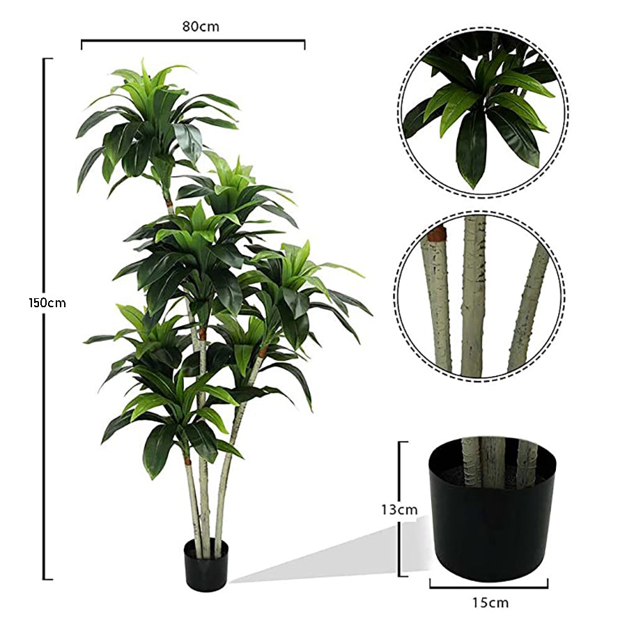 Realistic Artificial Indoor Plants Maintenance Greenery for Home , Office