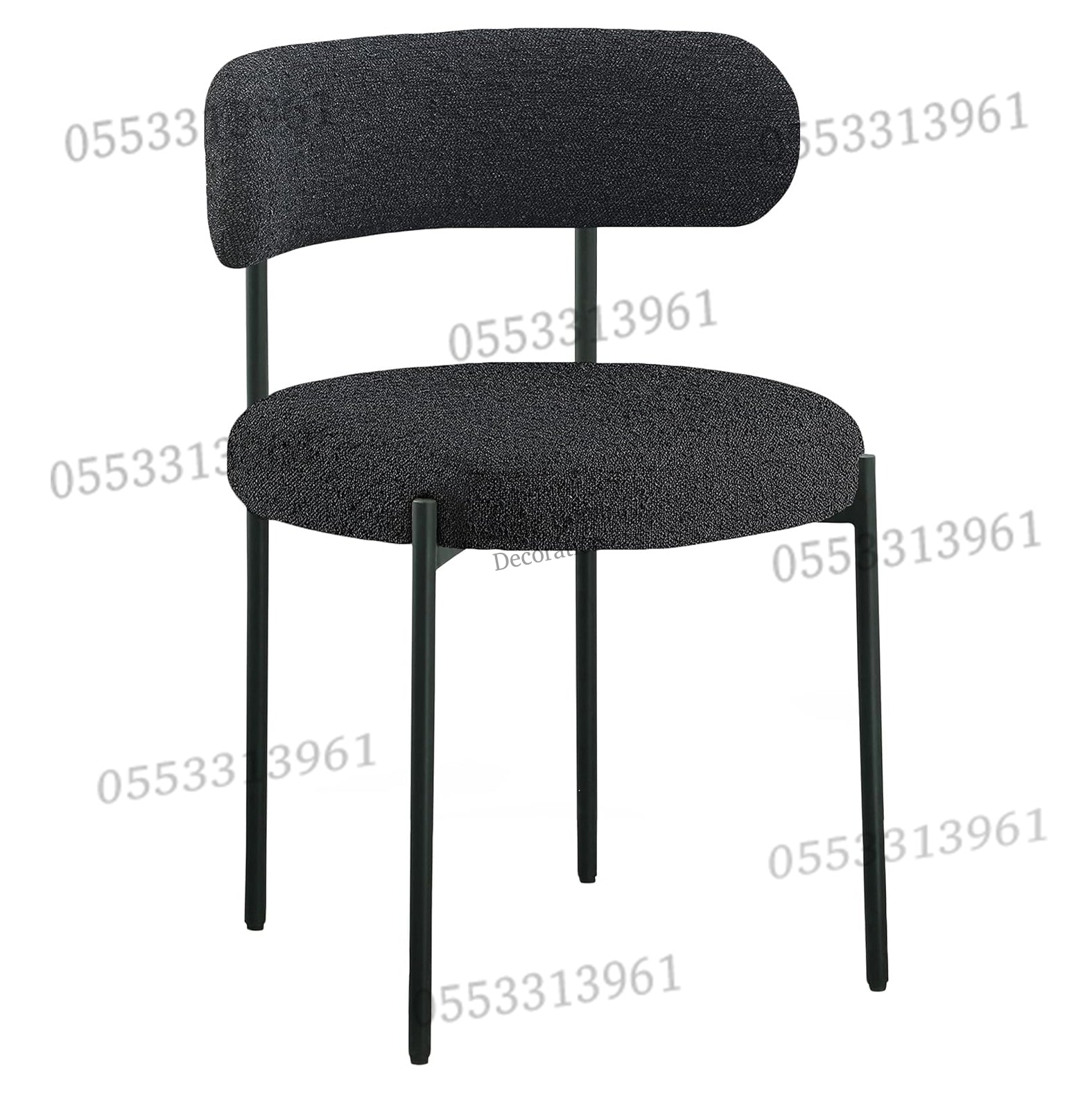 Dining Chairs Velvet Cushion Seat Chair Stainless Steel Golden Legs Dining Room Chair