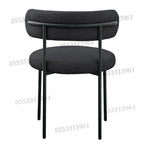 Dining Chairs Velvet Cushion Seat Chair Stainless Steel Golden Legs Dining Room Chair