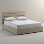 MAPLE HOME DECORATION Sleek Modern Upholstered Bed Frame - Custom Sizes