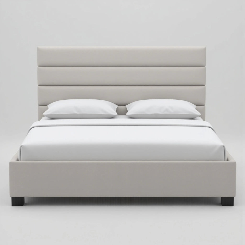 MAPLE HOME DECORATION Sleek Modern Upholstered Bed Frame - Custom Sizes