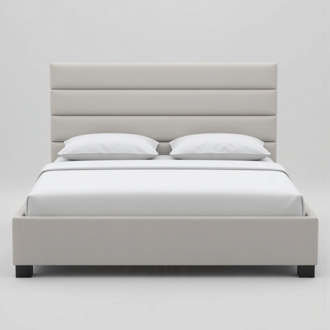 MAPLE HOME DECORATION Sleek Modern Upholstered Bed Frame - Custom Sizes