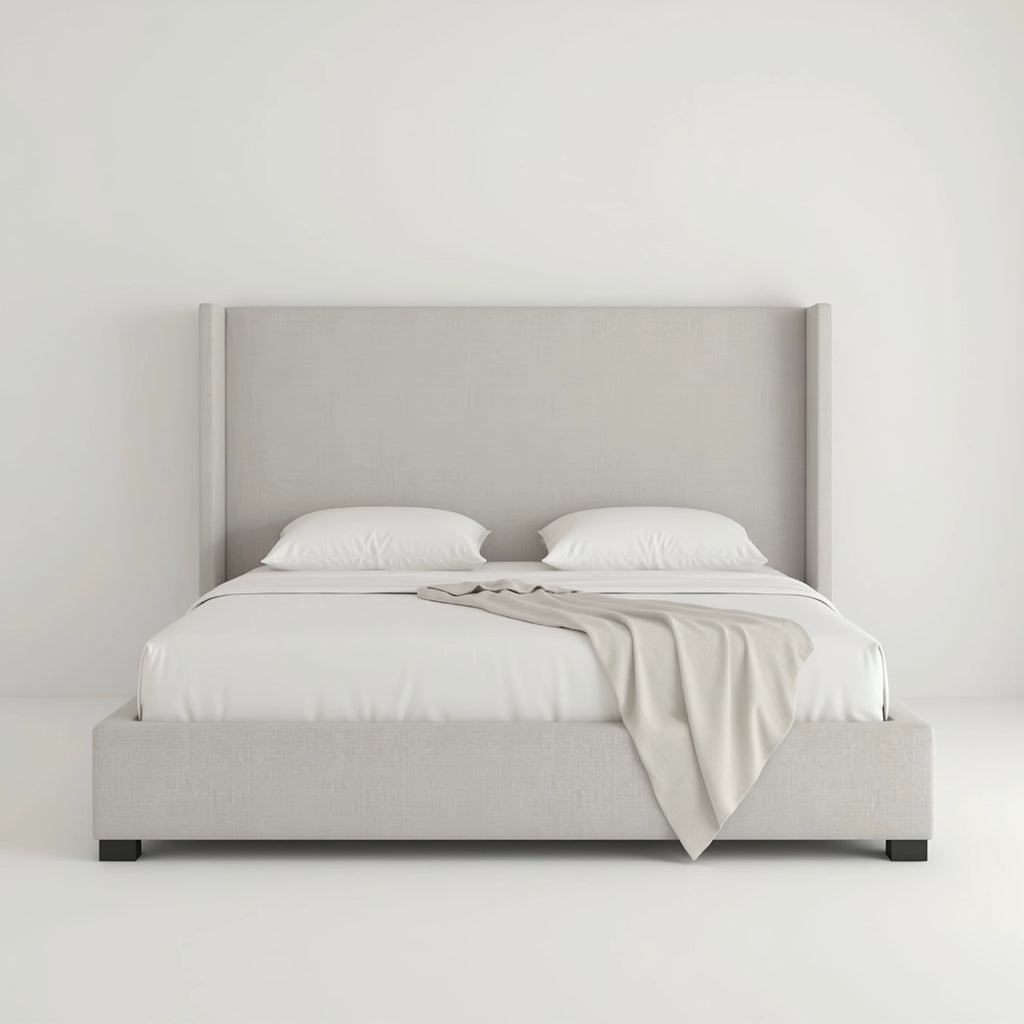 MAPLE HOME DECORATION Ocean Upholstered Bed Frame - Custom Sizes