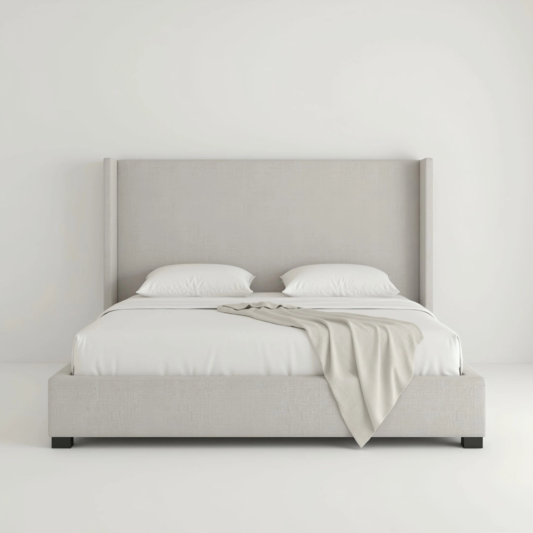 MAPLE HOME DECORATION Ocean Upholstered Bed Frame - Custom Sizes