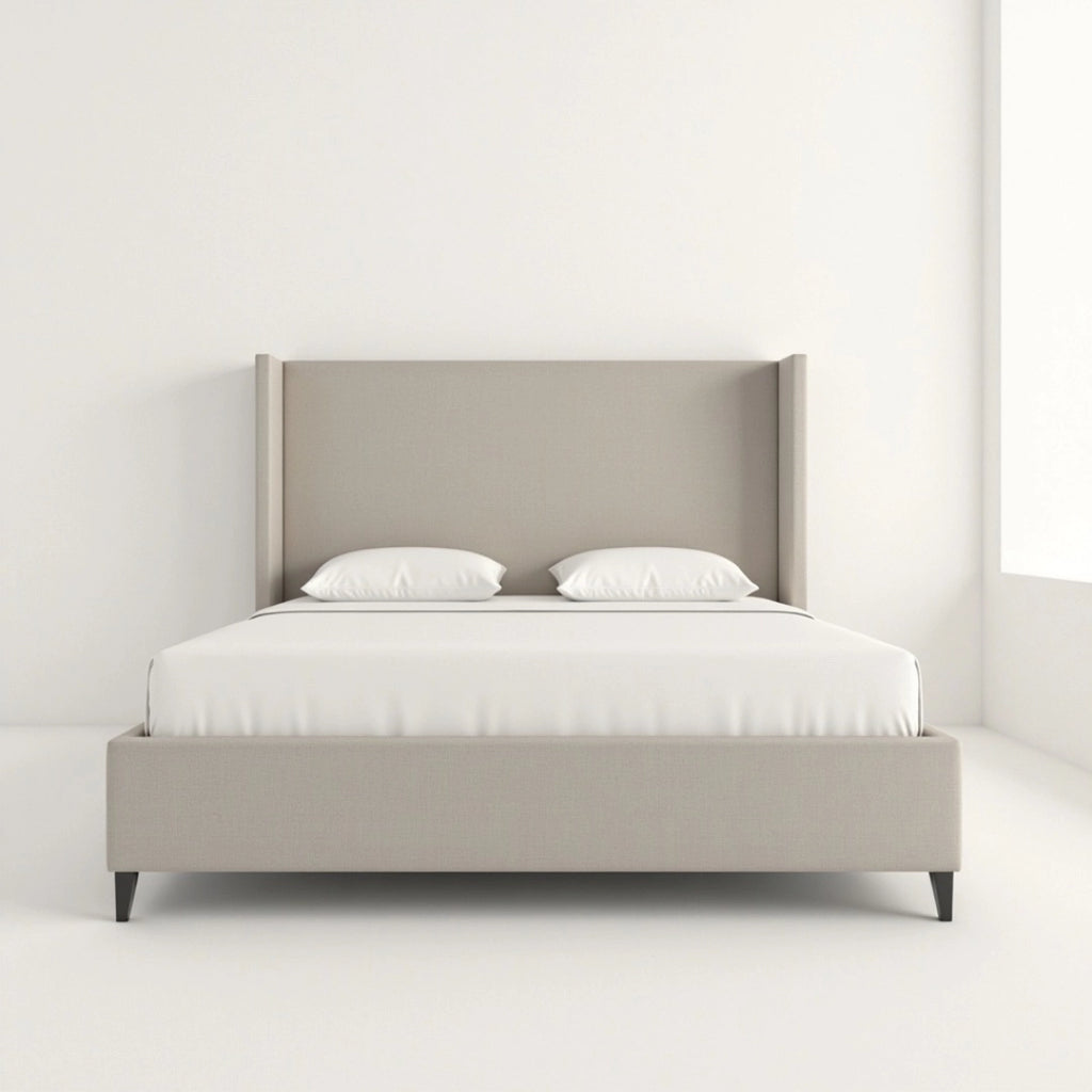 MAPLE HOME DECORATION Ocean Upholstered Bed Frame - Custom Sizes