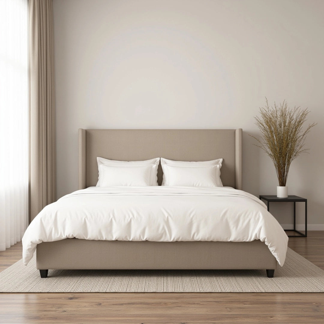 MAPLE HOME DECORATION Ocean Upholstered Bed Frame - Custom Sizes