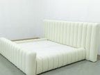 MAPLE HOME DECORATION Boucle Storage Bed Frame - Custom Sizes