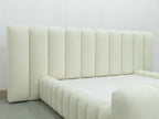 MAPLE HOME DECORATION Boucle Storage Bed Frame - Custom Sizes