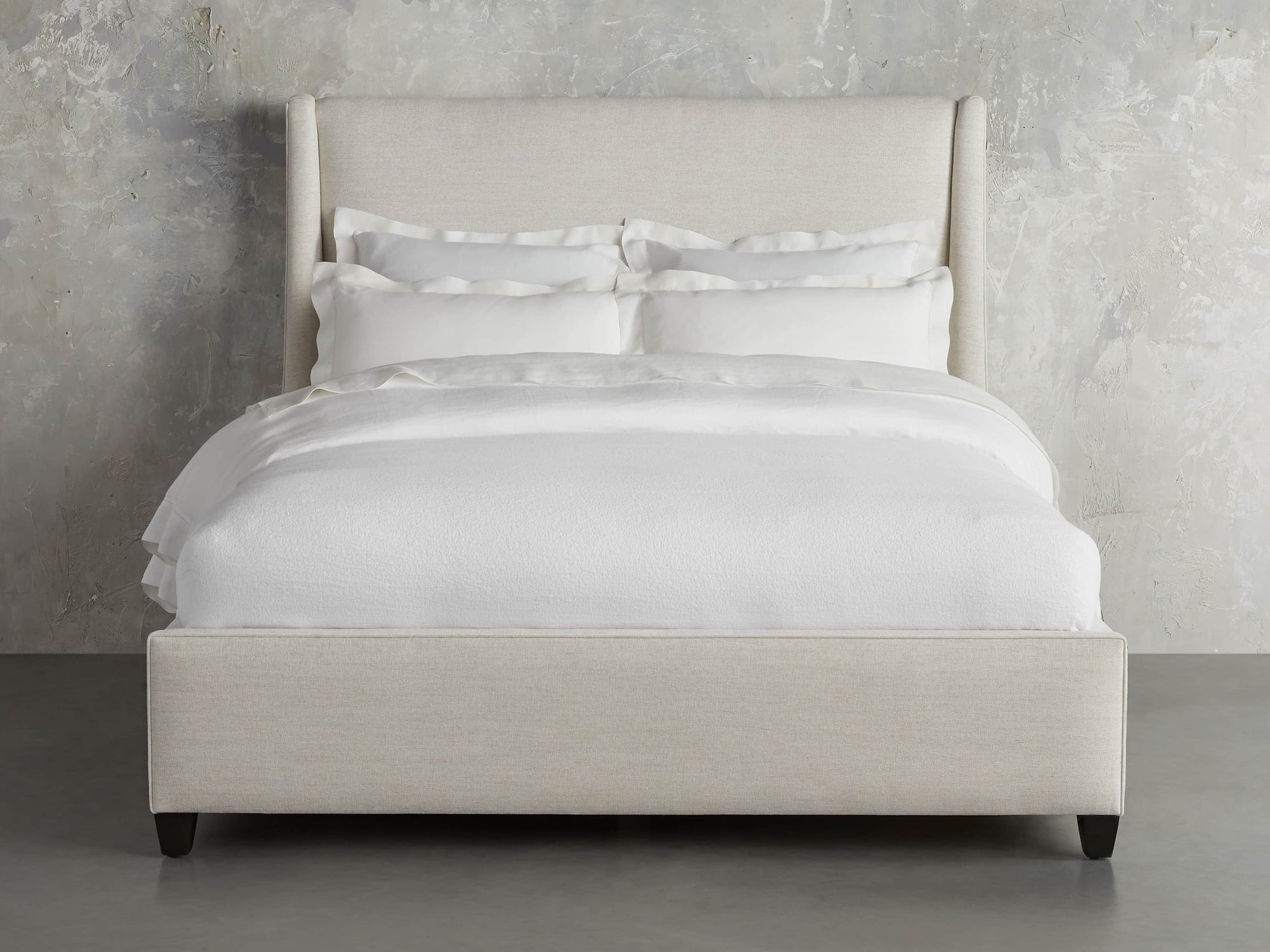 MAPLE HOME DECORATION Upholstered Platform Bed - Custom Sizes