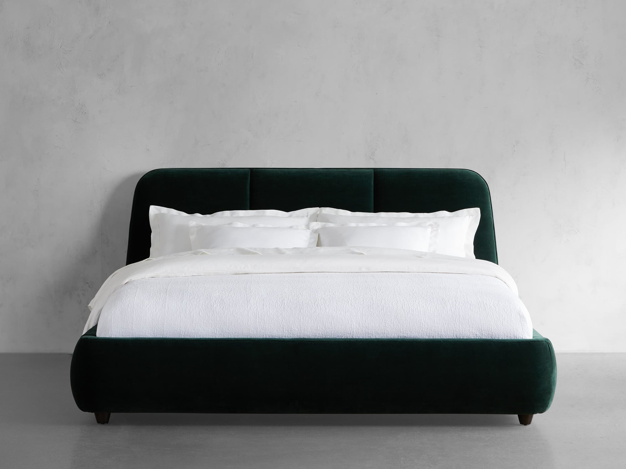MAPLE HOME DECORATION Minimalist Upholstered Bed - Custom Sizes