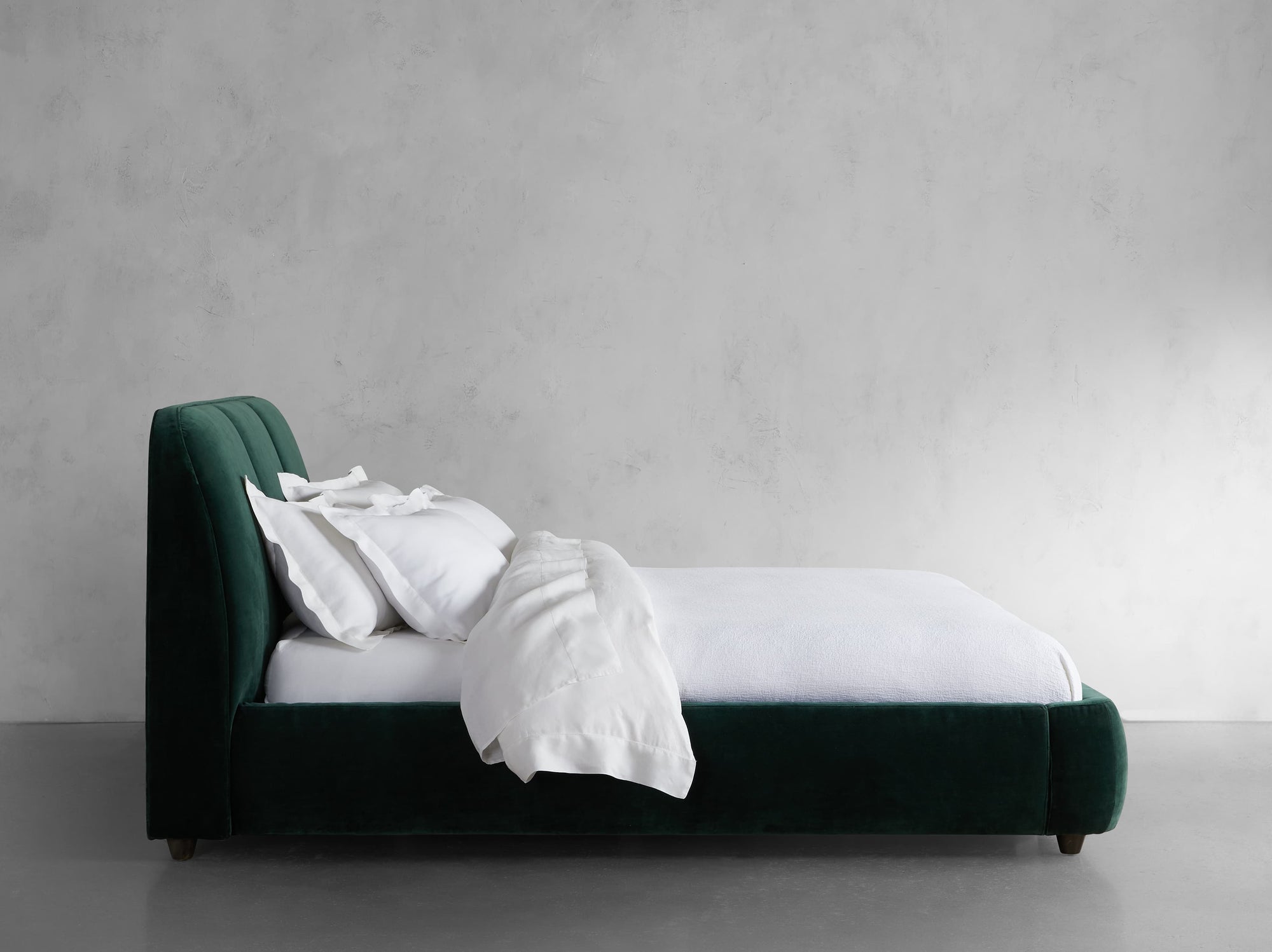MAPLE HOME DECORATION Minimalist Upholstered Bed - Custom Sizes