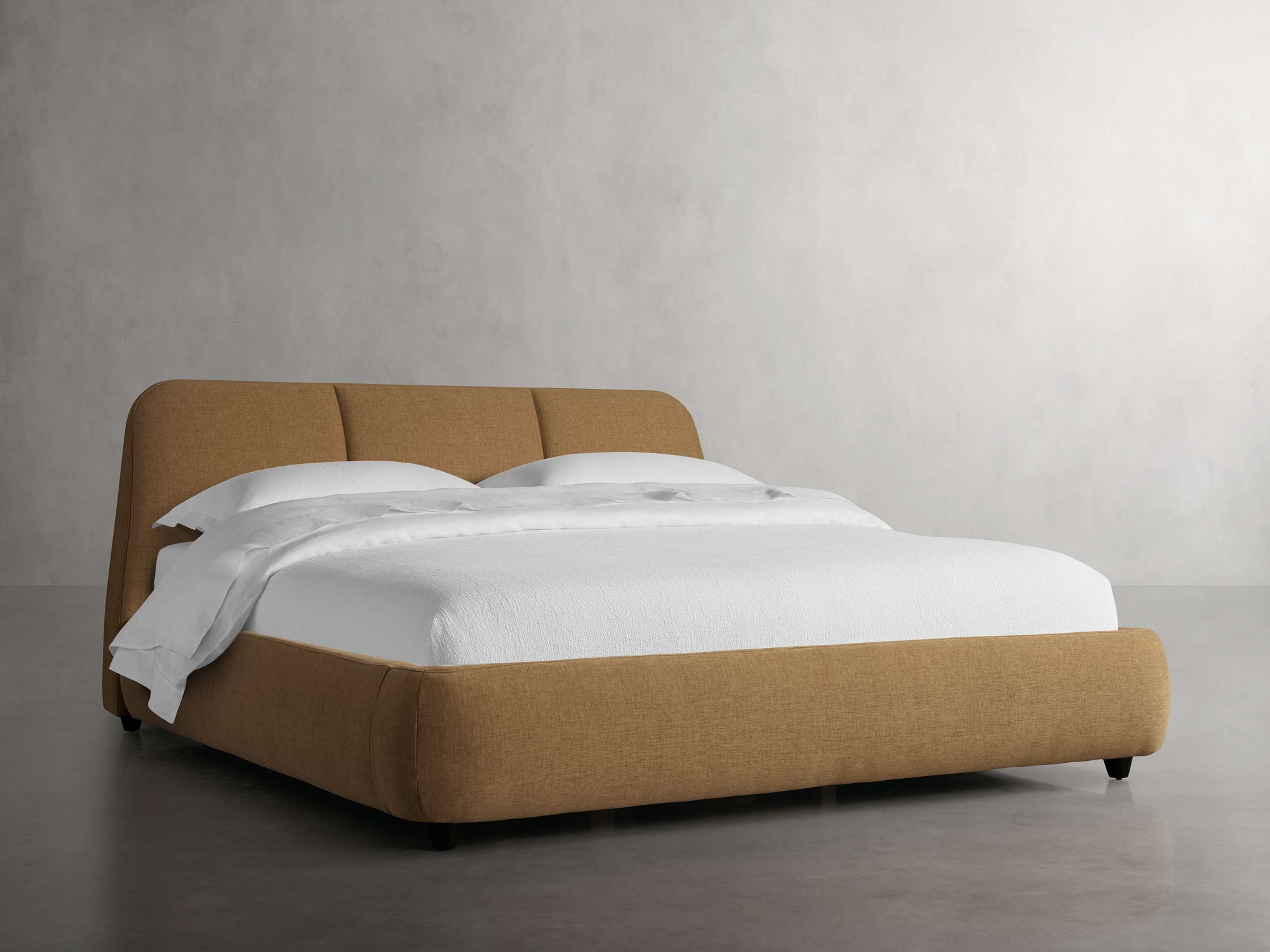 MAPLE HOME DECORATION Minimalist Upholstered Bed - Custom Sizes
