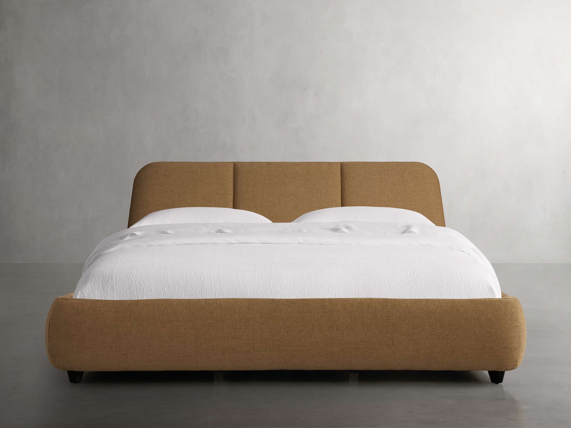 MAPLE HOME DECORATION Minimalist Upholstered Bed - Custom Sizes