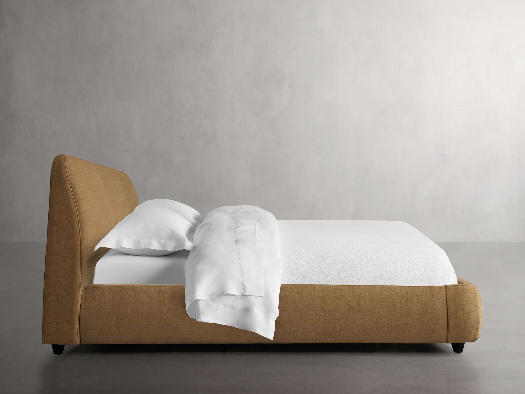 MAPLE HOME DECORATION Minimalist Upholstered Bed - Custom Sizes