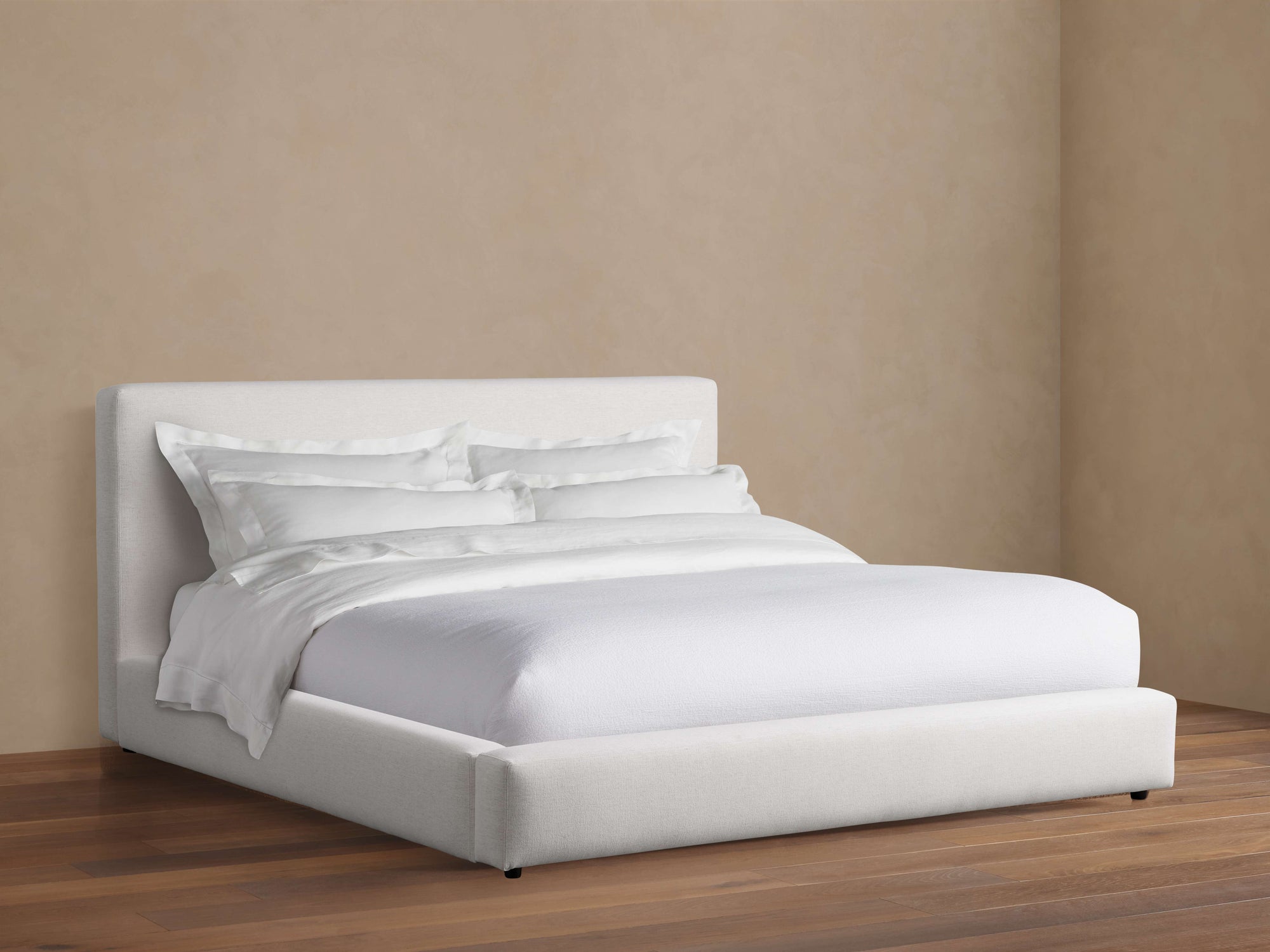 MAPLE HOME DECORATION Upholstered Platform Bed - Custom Sizes
