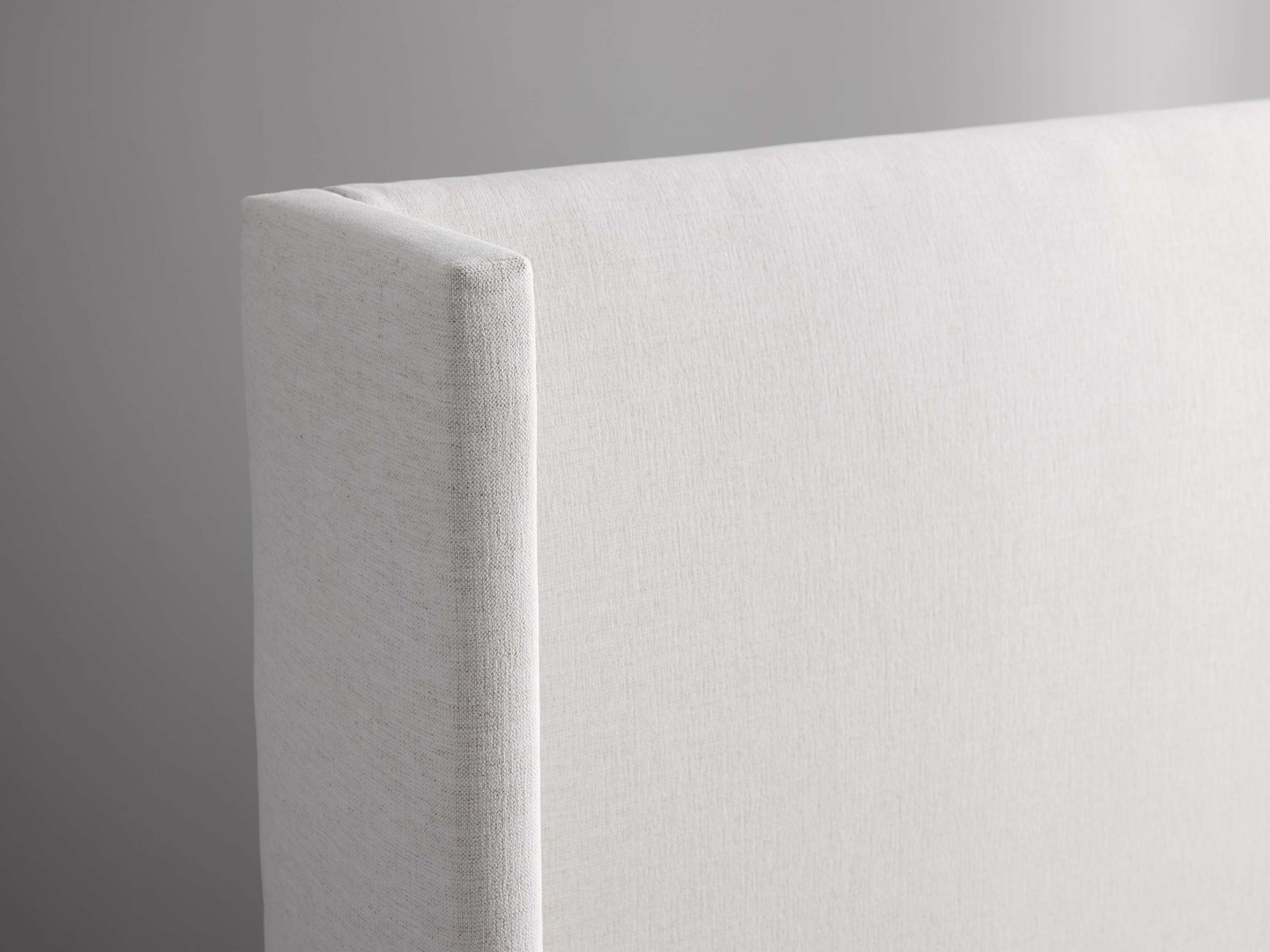 MAPLE HOME DECORATION Extended Headboard Upholstered Bed - Custom Sizes