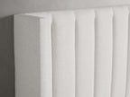 MAPLE HOME DECORATION Channel-Stitched Bed with High Footboard - Custom Sizes