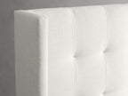 MAPLE HOME DECORATION Box-Tufted Extended Headboard Bed - Custom Sizes