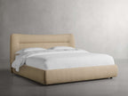 MAPLE HOME DECORATION Low Profile Upholstered Bed - Custom Sizes