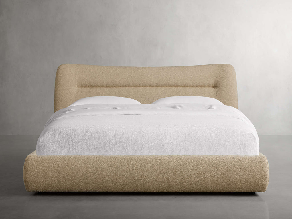 MAPLE HOME DECORATION Low Profile Upholstered Bed - Custom Sizes