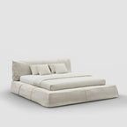 MAPLE HOME DECORATION Upholstered Storage Bed with Removable Cover - Custom Sizes