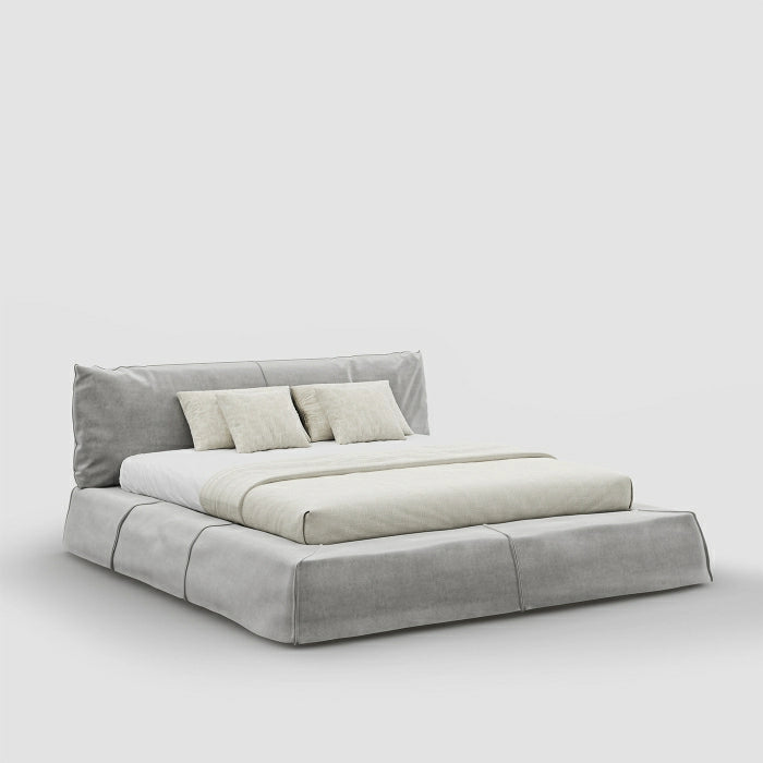 MAPLE HOME DECORATION Upholstered Storage Bed with Removable Cover - Custom Sizes
