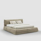 MAPLE HOME DECORATION Upholstered Storage Bed with Removable Cover - Custom Sizes