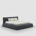 MAPLE HOME DECORATION Upholstered Storage Bed with Removable Cover - Custom Sizes