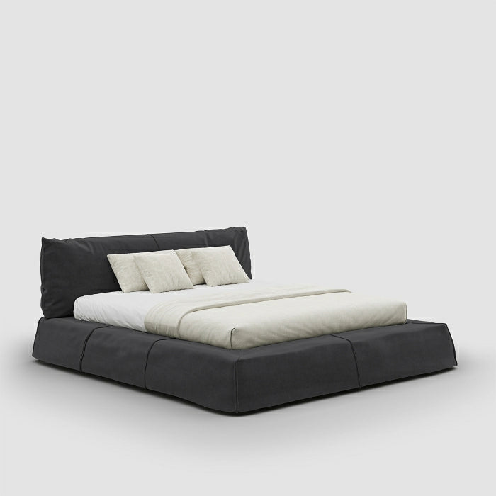 MAPLE HOME DECORATION Upholstered Storage Bed with Removable Cover - Custom Sizes