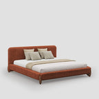 MAPLE HOME DECORATION Fully Upholstered King Bed - Custom Sizes