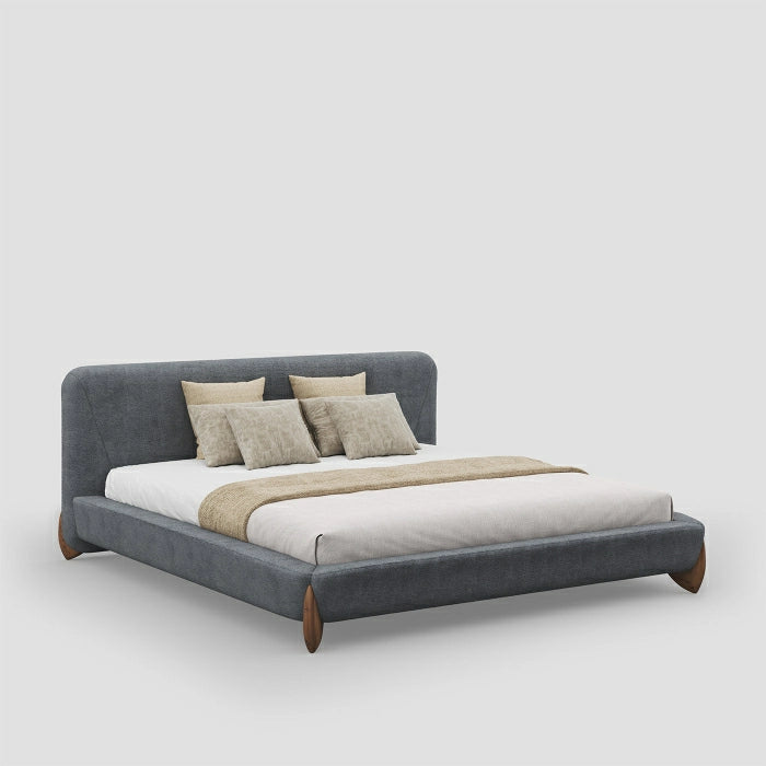 MAPLE HOME DECORATION Fully Upholstered King Bed - Custom Sizes